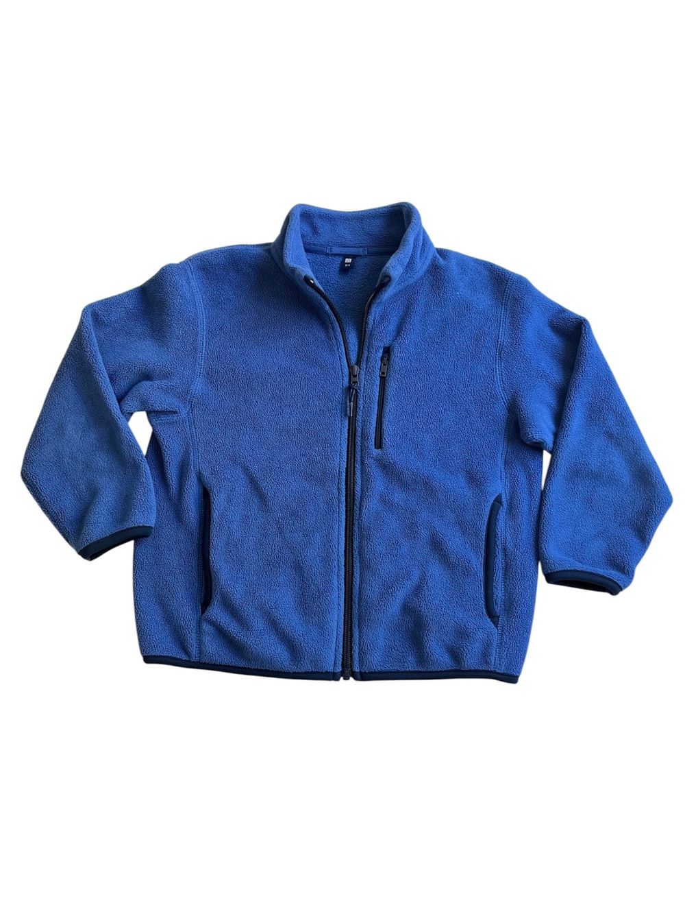 Kids Uniqlo Blue Fleece Full-zip Jacket